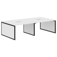 Конференц стол XQPSCT 2714 Белый/Антрацит 2720х1406х750 XTEN-QP