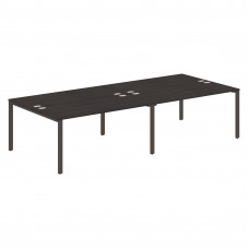 Стол 4-х местный XS6WST 3214 Дуб Юкон Модерн/Антрацит 3200х1406х750 XTEN-S60