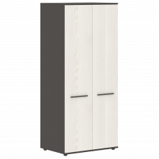 Шкаф для одежды ECWS 85 Ясень Траун/Мокко/Мокко 852х600х1967 EDIS