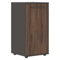Шкаф малый узкий ELCS 42.1 Дуб Денвер тёмный/Мокко/Мокко 426х430х832 EDIS