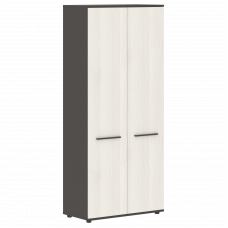 Шкаф высокий широкий EHCS 85.1 ЯсеньТраун/Мокко/Мокко 852х430х1967 EDIS