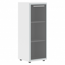 Шкаф средний узкий EMCS 42.7(L) Белый/Белый 426х430х1199 EDIS