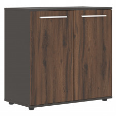 Шкаф малый широкий ELCS 85.1 Дуб Денвер тёмный/Белый/Мокко 852х430х832 EDIS