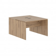 Стол двойной ED2ST 1167 Дуб Денвер светлый/Мокко 1160х1346х750 EDIS