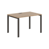 Стол прямой EUST 1180 Дуб Денвер светлый/Мокко 1160х800х750 EDIS