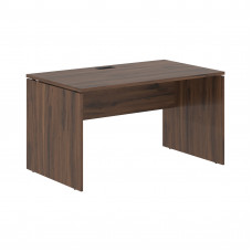 Стол прямой EDST 1380 Дуб Денвер тёмный/Черный 1360х800х750 EDIS