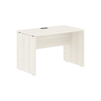 Стол прямой EDST 1167 Ясень Траун/Черный 1160х670х750 EDIS