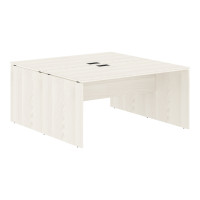 Стол двойной ED2ST 1580 Ясень Траун/Черный 1560х1606х750 EDIS