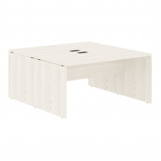 Стол двойной ED2ST 1580 Ясень Траун/Черный 1560х1606х750 EDIS