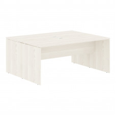 Стол двойной ED2ST 1767 Ясень Траун/Белый 1760х1346х750 EDIS