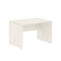 Стол прямой EDST 1180 Ясень Траун/Белый 1160х800х750 EDIS