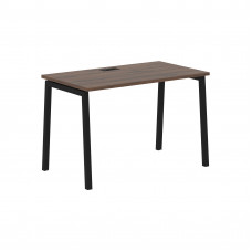 Стол прямой ELST 1167 Дуб Денвер тёмный/Черный 1160х670х750 EDIS