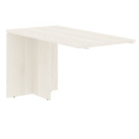 Брифинг-приставка EDB 1367 Ясень Траун/Черный 1360х670х750 EDIS