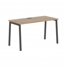 Стол прямой ELST 1367 Дуб Денвер светлый/Мокко 1360х670х750 EDIS