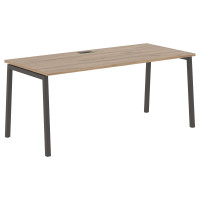Стол прямой ELST 1780 Дуб Денвер светлый/Мокко 1760х800х750 EDIS