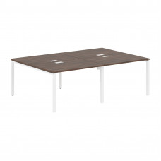 Стол 4-х местный EUWST 2316 Дуб Денвер тёмный/Белый 2326х1606х750 EDIS