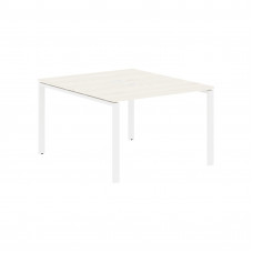 Стол 2-х местный EUWST 1113 Ясень Траун/Белый 1160х1346х750 EDIS