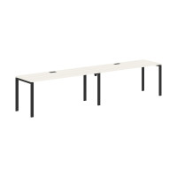 Стол 2-х местный EUWST 3567 Ясень Траун/Черный 3526х670х750 EDIS