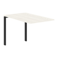 Брифинг-приставка EUB 1167 Ясень Траун/Черный 1160х670х750 EDIS