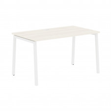 Стол прямой ELST 1380 Ясень Траун/Белый 1360х800х750 EDIS