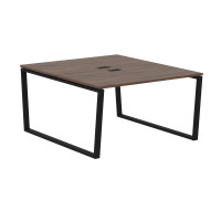 Стол 2-х местный EVWST 1316 Дуб Денвер тёмный/Черный 1360х1606х750 EDIS