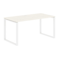 Стол прямой EQST 1580 Ясень Траун/Белый 1560х800х750 EDIS