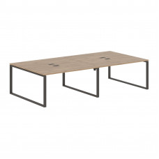 Стол 4-х местный EQWST 3116 Дуб Денвер светлый/Мокко 3126х1606х750 EDIS