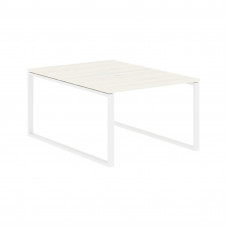 Стол 2-х местный EQWST 1116 Ясень Траун/Белый 1160х1606х750 EDIS