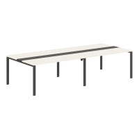 Конференц стол EUCT 3114 Ясень Траун/Мокко/Мокко 3132х1346х750 EDIS