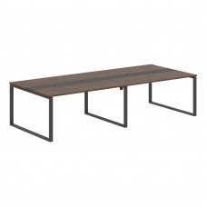 Конференц стол EQCT 3114 Дуб Денвер темный/Мокко/Мокко 3132х1346х750 EDIS