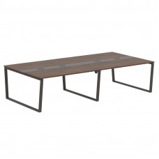 Конференц стол EVCT 3116 Дуб Денвер темный/Мокко/Мокко 3126х1606х750 EDIS