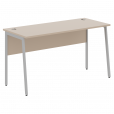 Стол прямой СП-3.1P Мокачино/Алюминий 1400х608х755 IMAGO PLUS