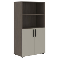 Шкаф средний широкий VMCS 80.5 Аметист/Дуб Сильвер 800х430х1517 VELION