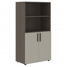 Шкаф средний широкий VMCS 80.5 Аметист/Дуб Сильвер 800х430х1517 VELION