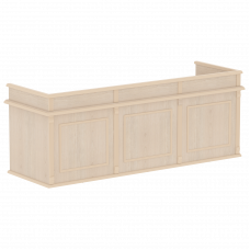 Стол для судей RJST 2480 Бук Тиара 2400х800х910 RATUM