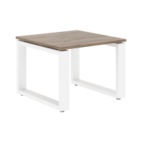 Стол журнальный ECT 6060 Кария Пальмира/Белый 600х600х450 ENIO