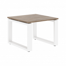 Стол журнальный ECT 6060 Кария Пальмира/Белый 600х600х450 ENIO