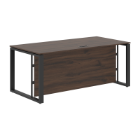 Стол руководителя EST 189H Дуб Денвер темный/Антрацит 1800х900х750 ENIO