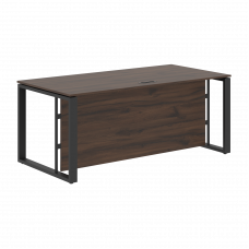 Стол руководителя EST 189H Дуб Денвер темный/Антрацит 1800х900х750 ENIO