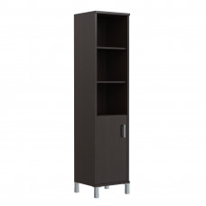 Шкаф-колонка высокая с глухой малой дверью B 431.2(L) Венге Магия 475х450х2054 BORN