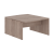 Стол офисный двойной X2CT 149.2 Дуб Сонома 1400х1806х750 XTEN