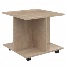 Стол журнальный CT 500 дуб Сонома светлый 500х500х450 COFFEE