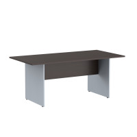 Стол переговорный ПРГ-2 Беларусь Венге Магия/Металлик 1800*900*755 IMAGO