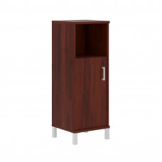 Шкаф-колонка средняя с глухой малой дверью B 421.2(L) Бургунди 475х450х1286 BORN