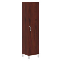 Шкаф-колонка высокая с замком в глухой двери B 431.7(RZ) Бургунди 475х450х2054 BORN