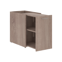 Тумба малая с выдвижной секцией XDLS 720 Дуб Сонома 426х718х747 XTEN