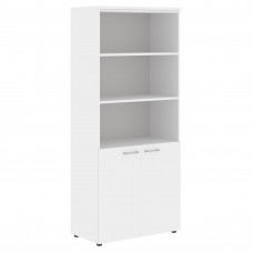 Шкаф с 1 комплектом глухих малых дверей и топом XHC 85.5 Белый 856х432х1955 XTEN