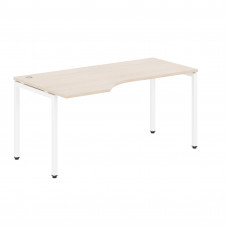 Стол эргономичный XSCET 169(L) Бук Тиара/Белый 1600х900х750 XTEN-S