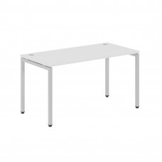 Стол прямой XSST 147 Белый/Алюминий 1400х700х750 XTEN-S