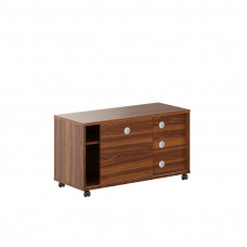 Тумба мобильная с дверью купе B 202.1 Орех Даллас 1200х500х660 BORN